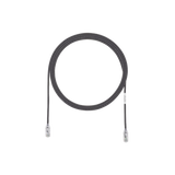 Cable de Parcheo TX6, UTP Cat6, Diámetro Reducido (28AWG), Color Negro, 3ft