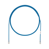 Cable de Parcheo UTP Cat6A, CM/LSZH, Diámetro Reducido (28AWG), Color Azul, 22ft