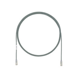 Cable de Parcheo UTP Cat6A, CM/LSZH, Diámetro Reducido (28AWG), Color Gris, 2 ft
