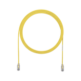 Cable de Parcheo UTP Cat6A, CM/LSZH, Diámetro Reducido (28AWG), Color Amarillo, 3ft