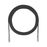 Cable de Parcheo UTP Cat6A, CM/LSZH, Diámetro Reducido (28AWG), Color Negro, 5ft