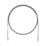 Cable de Parcheo UTP Cat6A, CM/LSZH, Diámetro Reducido (28AWG), Color Gris, 7ft
