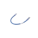 Cable de Parcheo TX6, UTP Cat6, 24 AWG, CM, Color Azul, 1 ft