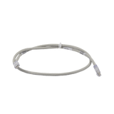 Cable de Parcheo TX6, UTP Cat6, 24 AWG, CM, Color Gris, 1ft