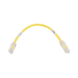 Cable de Parcheo TX6, UTP Cat6, 24 AWG, CM, Color Amarillo, 1ft