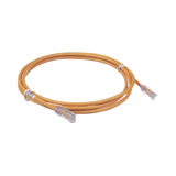 Cable de Parcheo TX6, UTP Cat6, 24 AWG, CM, Color Naranja, 3ft