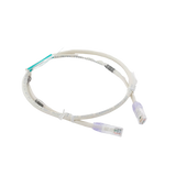 Cable de Parcheo TX6, UTP Cat6, 24 AWG, CM, Color Blanco Mate, 3ft