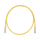 Cable de Parcheo TX6, UTP Cat6, 24 AWG, CM, Color Amarillo, 5ft