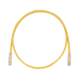 Cable de Parcheo TX6, UTP Cat6, 24 AWG, CM, Color Amarillo, 7ft