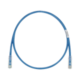 Cable de Parcheo TX6, UTP Cat6, 24 AWG, LSZH, Color Azul, 1 metro