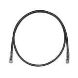 Cable de Parcheo TX6, UTP Cat6, 24 AWG, LSZH, Color Negro, 8 metros