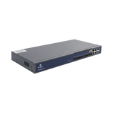 OLT de 4 puertos EPON con 8 puertos Uplink (4 puertos Gigabit Ethernet + 4 puertos Gigabit Ethernet SFP) , hasta 256 ONUS,