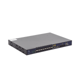 OLT de 16 puertos GPON con 8 puertos Uplink (4 puertos Gigabit Ethernet + 4 puertos SFP / puertos SFP+) hasta 2,048 ONUs