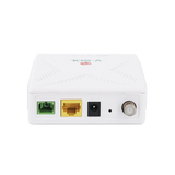 ONU Dual GPON/EPON con 1 Puerto SC/APC + 1 puerto LAN Gigabit + 1 puerto CATV