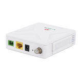 ONU Dual GPON/EPON con 1 Puerto SC/APC + 1 puerto LAN Gigabit + 1 puerto CATV