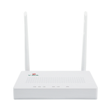 ONU Dual G/EPON con Wi-Fi en 2.4 GHz + 4 puertos LAN Gigabit, hasta 300 Mbps vía inalámbrico