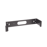 Rack Abierto de Instalación en Pared con Bisagras, Profundidad de 159 mm, 19 in de Ancho, 2 UR, Color Negro
