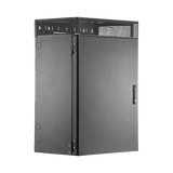 Gabinete de Montaje en Pared TrueEdge™, Con 9 UR para Equipo Activo y 9 UR para Paneles de Parcheo, Fabricado en Acero, Color Negro