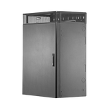 Gabinete de Montaje en Pared TrueEdge™, Con 9 UR para Equipo Activo y 9 UR para Paneles de Parcheo, Fabricado en Acero, Color Negro