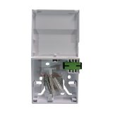 Roseta de Fibra Óptica con 1 Adaptador SC APC