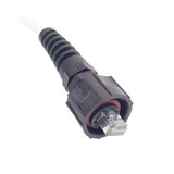 Patch Cord Reforzado Industrial (Ruggedized), Cat6A Blindado S/FTP, CM/LS0H, 7 Ft