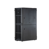 Gabinete FlexFusion para Centros de Datos, 42 UR, 800 mm de Ancho, 1200 mm de Profundidad, Fabricado en Acero, Color Negro