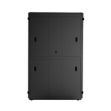Gabinete FlexFusion™ XGL (Light) para Centros de Datos, 42 UR, 800 mm de Ancho, 1070 mm de Profundidad, Fabricado en Acero, Color Negro