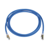 Patch Cord Z-MAX Cat6A UTP, CM/LS0H, 7ft, Color Azul