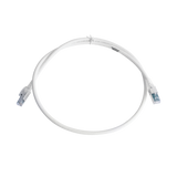 Patch Cord Z-MAX Cat6A S/FTP, CM/LS0H, 3ft, Color Blanco