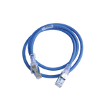 Patch Cord Z-MAX Cat6A S/FTP, CM/LS0H, 3ft, Color Azul