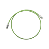 Patch Cord Z-MAX Cat6A S/FTP, CM/LS0H, 3ft, Color Verde, Versión Bulk (Sin Empaque Individual)