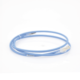 Patch Cord Z-MAX Cat6A S/FTP, CM/LS0H, 5ft, Color Azul, Versión Bulk (Sin Empaque Individual)