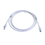 Patch Cord Z-MAX Cat6A S/FTP, CM/LS0H, 7ft, Color Blanco, Versión Bulk (Sin Empaque Individual)