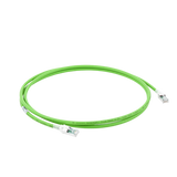 Patch Cord Z-MAX Cat6A S/FTP, CM/LS0H, 7ft, Color Verde
