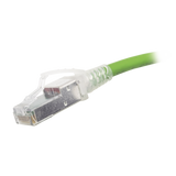Patch Cord Z-MAX Cat6A S/FTP, CM/LS0H, 7ft, Color Verde, Versión Bulk (Sin Empaque Individual)