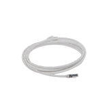 Patch Cord Z-MAX Cat6A S/FTP, CM/LS0H, 10ft, Color Blanco, Versión Bulk (Sin Empaque Individual)