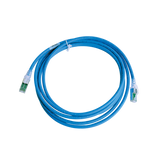 Patch Cord Z-MAX Cat6A S/FTP, CM/LS0H, 10ft, Color Azul, Versión Bulk (Sin Empaque Individual)