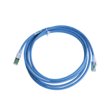Patch Cord Z-MAX Cat6A S/FTP, CM/LS0H, 50ft, Color Azul