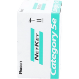 Bobina de Cable UTP 305 Metros (1000 Pies) de Cobre, NetKey, Gris Claro, Categoría 5e (24 AWG), PVC (CM), de 4 Pares