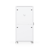 UACC Rack Cabinet 42U (600 × 1000 mm) – Gabinete de Piso Totalmente Ensamblado con Ventiladores Integrados, Paneles Removibles, Ruedas con Seguro y Puerta Frontal de Vidrio Templado