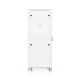 UACC Rack Cabinet 42U (600 × 800 mm) – Gabinete de Piso Totalmente Ensamblado con Ventiladores Integrados, Paneles Removibles, Ruedas con Seguro y Puerta Frontal Perforada para Óptimo Flujo de Aire