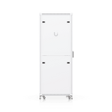 UACC Rack Cabinet 42U (600 × 800 mm) – Gabinete de Piso Totalmente Ensamblado con Ventiladores Integrados, Paneles Removibles, Ruedas con Seguro y Puerta Frontal de Vidrio Templado