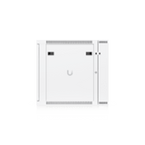 UACC Rack Cabinet 12U (600 x 703 mm) - Gabinete Cerrado para Montaje en Pared con Puerta Frontal de Vidrio Templado, Puerta Trasera Abatible (Swing-Out) y Paneles Laterales Removibles con Llave