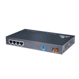 ONU Dual EPON/GPON / 4 Puertos PoE 802.3af/at Gigabit / 1 Puerto SC/UPC