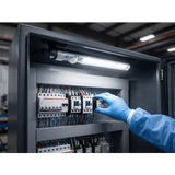 Lámpara LED Compacta / 550 lm / Sensor de Movimiento / Voltaje Universal 24-240 V AC/DC / Conexión en Cadena / IP20