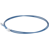 Patch Cord Cat6A, Diametro Reducido 28 AWG, Blindado S/FTP, CM/LS0H, 4 Metros, Color Azul