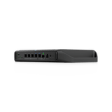 Cloud Gateway Industrial Rugerizado sin Ventilador con Puertos 10 GbE, 350W de Potencia Total para Despliegues PoE de Alta Densidad, Enrutamiento Avanzado y Almacenamiento microSD para Aplicaciones UniFi