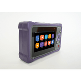 OTDR Touch para Pruebas en los Enlaces de Fibra Óptica Multimodo / Longitudes de onda  850nm y 1300nm / Función VFL 10mW / Función OPM / Función de Mapeo de cables de Red RJ45 / Recargable / Distancia de prueba de hasta 26