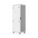 UACC Rack Cabinet 42U (600 × 800 mm) – Gabinete de Piso Totalmente Ensamblado con Ventiladores Integrados, Paneles Removibles, Ruedas con Seguro y Puerta Frontal Perforada para Óptimo Flujo de Aire