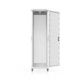 UACC Rack Cabinet 42U (600 × 1000 mm) – Gabinete de Piso Totalmente Ensamblado con Ventiladores Integrados, Paneles Removibles, Ruedas con Seguro y Puerta Frontal Perforada para Óptimo Flujo de Aire